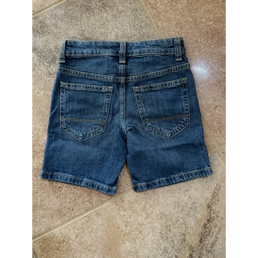 Cat & Jack Toddler Boys 5-Pocket Adjustable Waist Denim Shorts Size 4T NWT